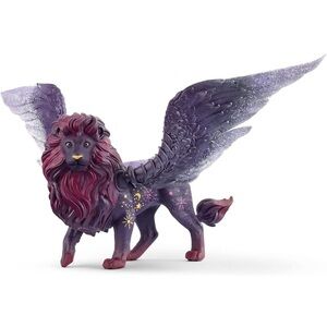 Schleich Bayala - Large, 5" Moon Lion Toy. Glow in The Dark